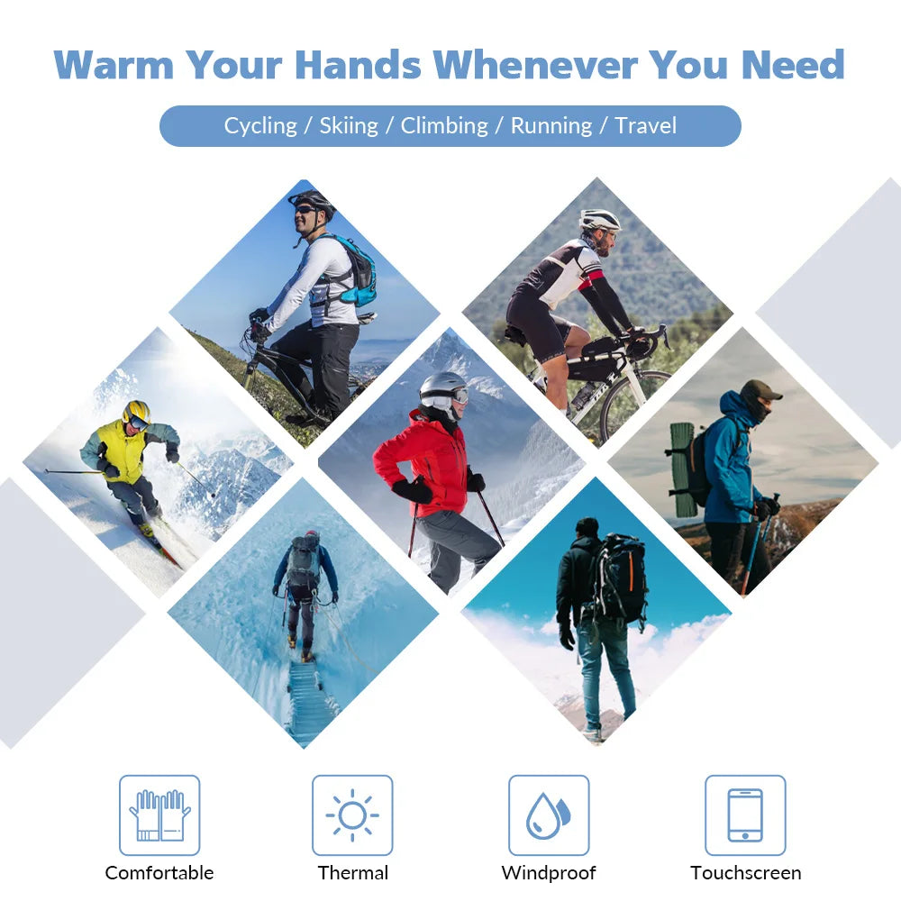 HyDrii Waterproof Heat Gloves